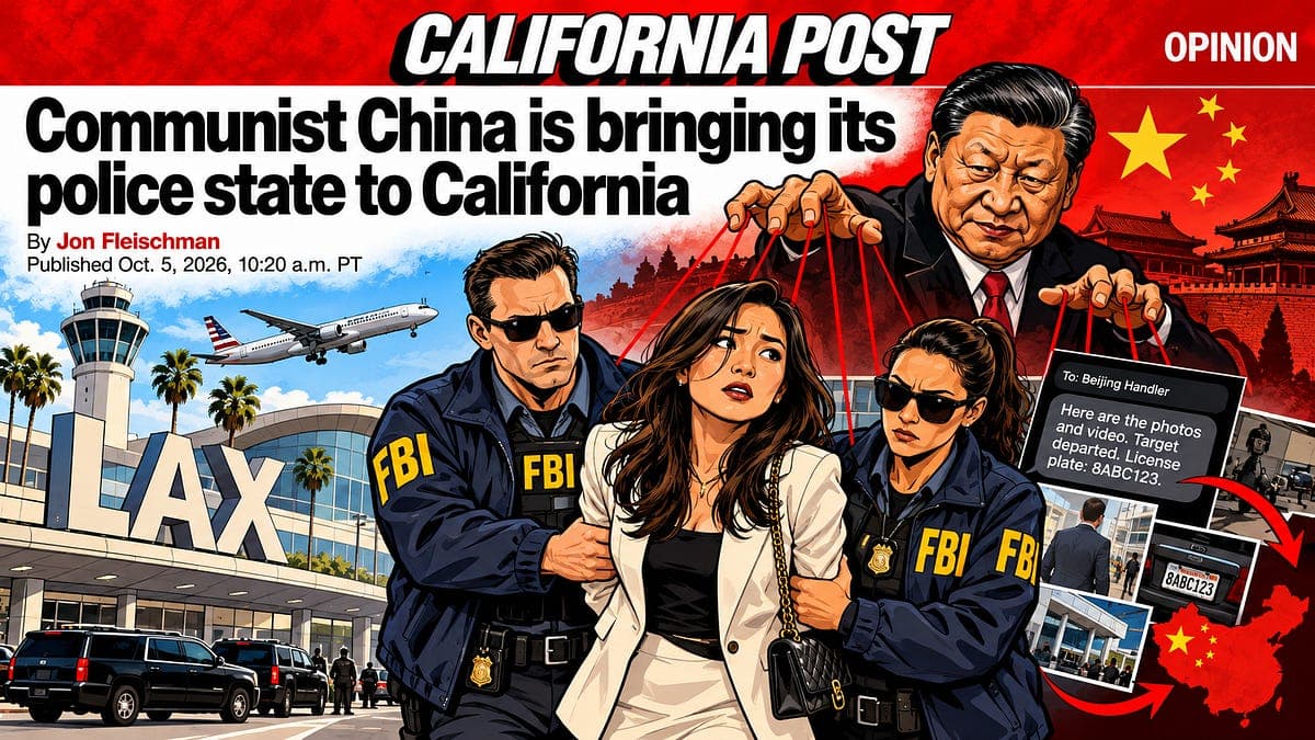 Communist China Is Bringing Its Police State to California
