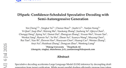 DSpark: Confidence-Scheduled Speculative Decoding with Semi-Autoregressive Generation