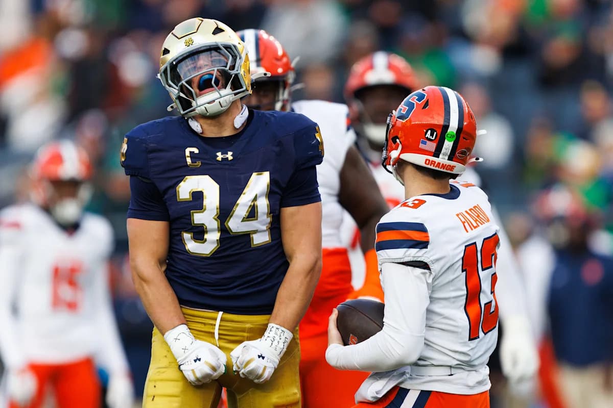 See who Notre Dame football elected as team captains for ...