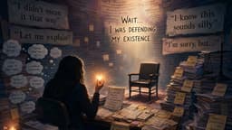 Why Explaining Yourself Makes It Worse