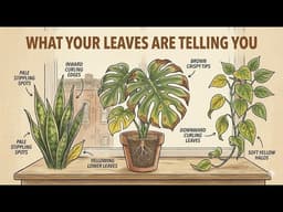 Every plant leaf problem explained #plantleafproblems #houseplants #plantcare #yellowleaves