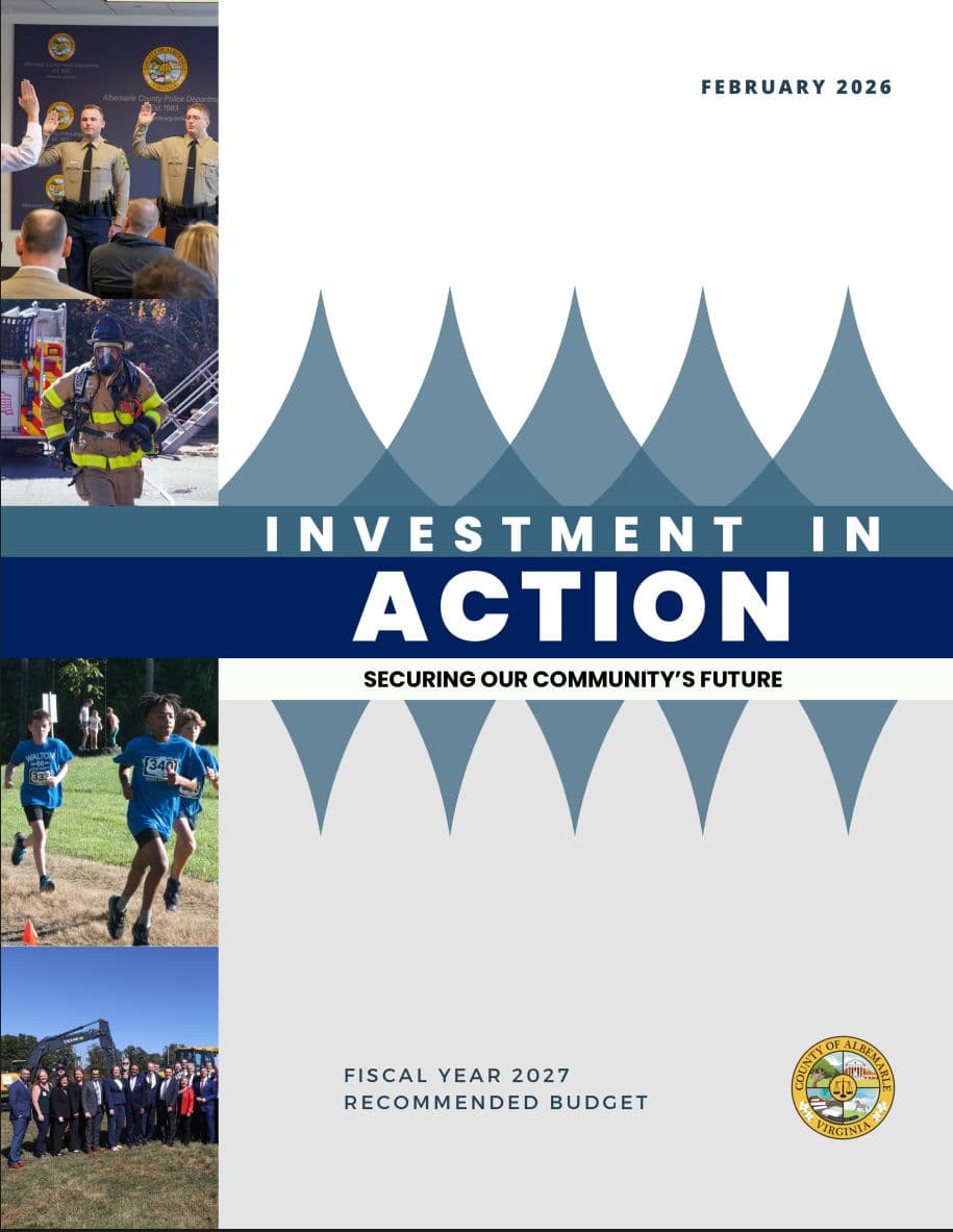 March 12, 2026: Some speakers at first public hearing for FY27 Albemarle budget seek $10 million a year for housing while others want revenue-sharing agreement with Charlottesville renegotiated 