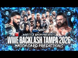 WWE Backlash Tampa 2026 Match Card Predictions v2