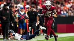 HIGHLIGHT: Trey McBride Leaps Over Defender