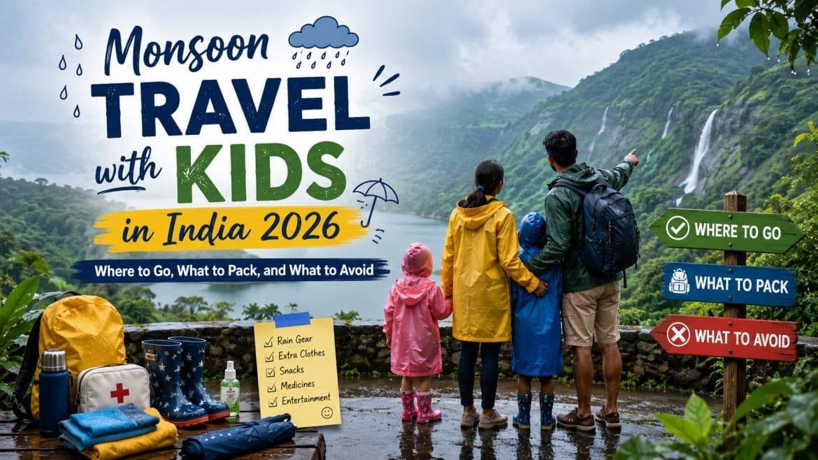 Monsoon Travel with Kids in India 2026: Where to Go, What to Pack, and ...