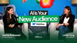 Webflow CEO: Your Website Now Has Two Audiences, and One Isn't Human | Linda Tong