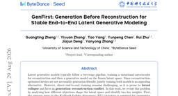 GenFirst: Generation Before Reconstruction for Stable End-to-End Latent Generative Modeling
