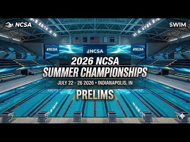 2026 Summer Swimming Championships at Indiana University