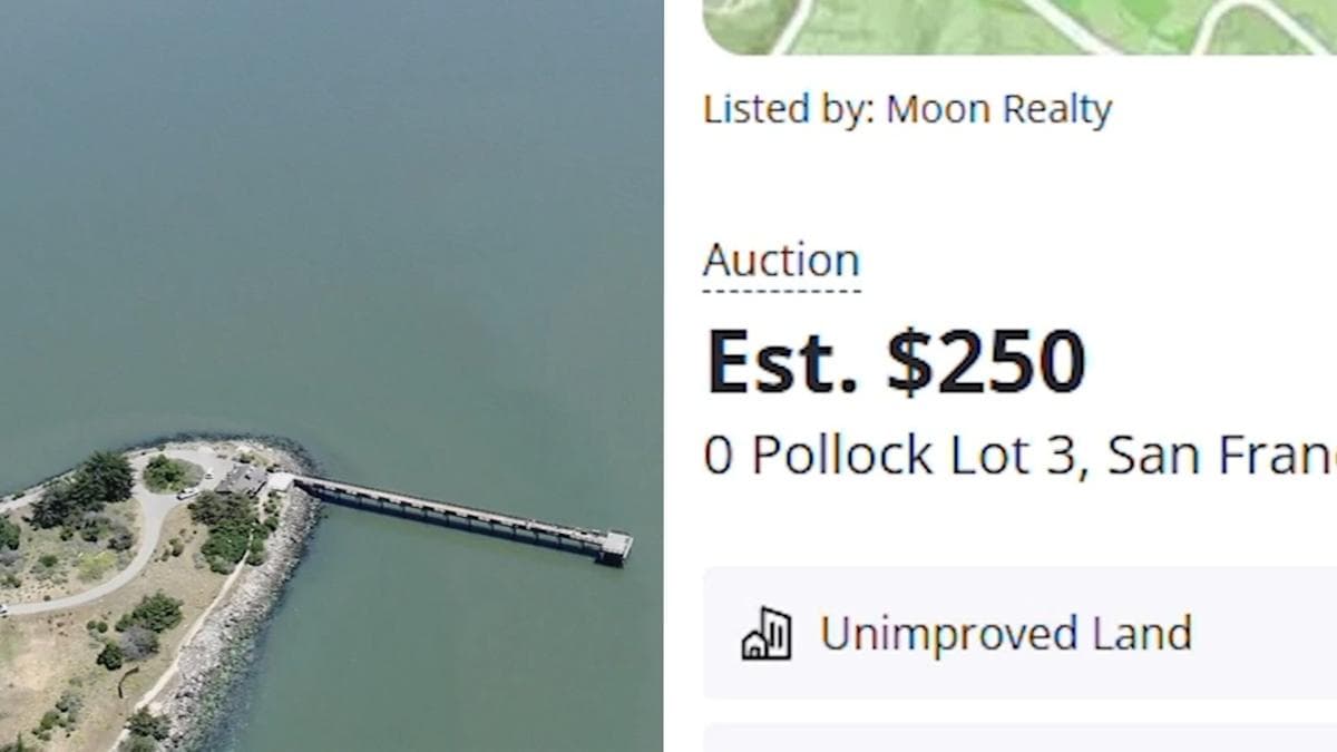San Francisco real estate buyers snap up bargain underwater lots for under ...
