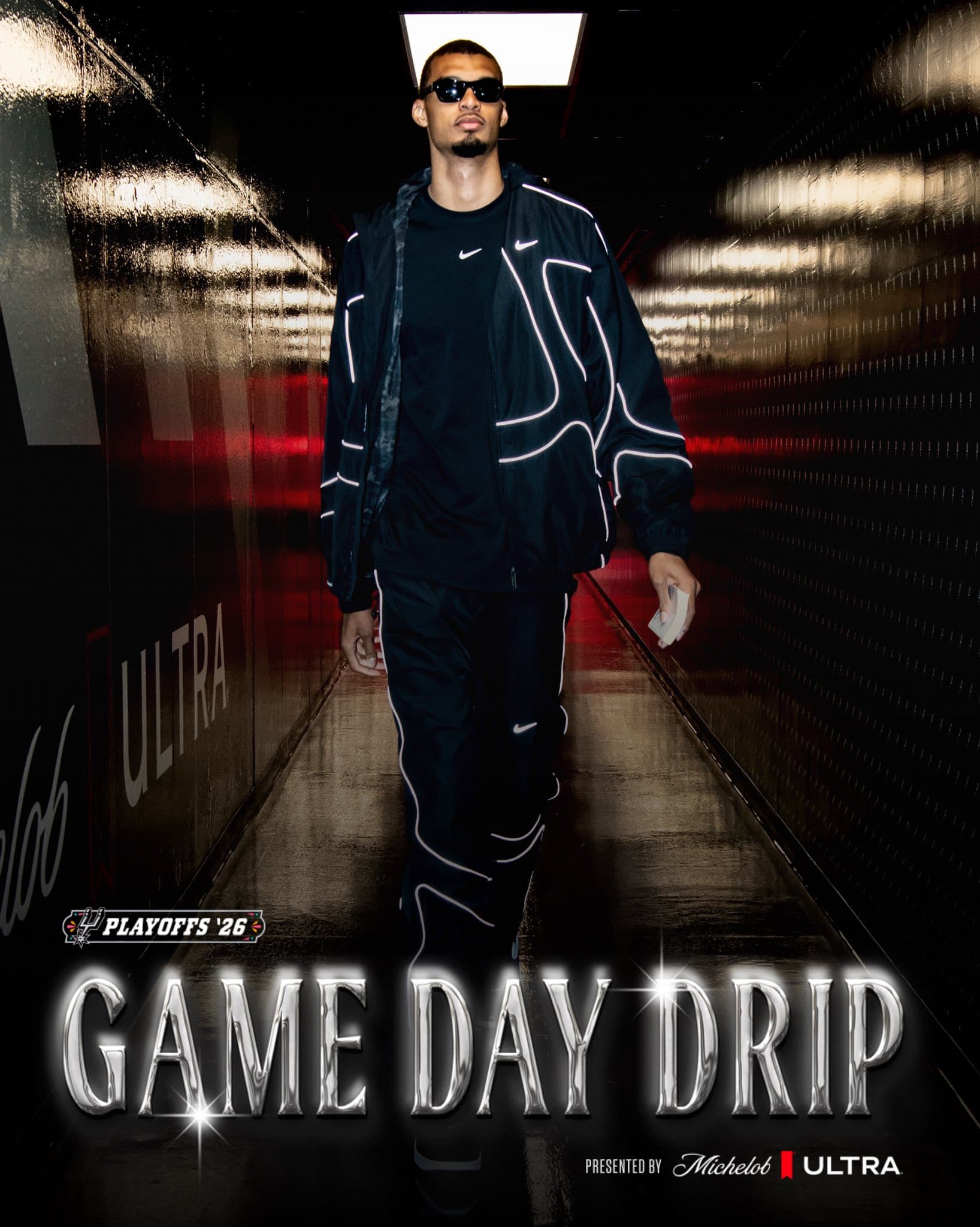 Spurs stars bring swagger, suits and streetwear to Game 3 arrival