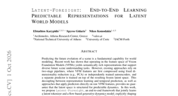 Latent-Foresight: End-to-End Learning Predictable Representations for Latent World Models
