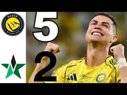 Al-Nassr vs Al-Najma  Ronaldo score his  966th and 967 goal in 5--2 Big win 4/4/2026 