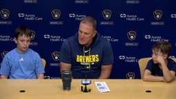 Pat Murphy on Brewers' 22-0 win | 08/18/2026 | Milwaukee ...
