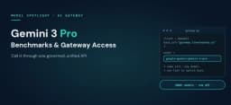 Gemini 3 Pro: Benchmarks e como usá-lo via Gateway