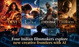Four Indian filmmakers explore new creative frontiers with AI