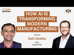 SE01E14 | How AI Is Transforming Modern Manufacturing | Salil Godika