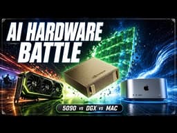 Best AI Computer 2026: NVIDIA DGX Spark vs RTX 5090 vs Mac Studio
