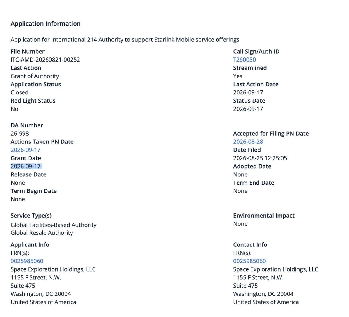 FCC Clears SpaceX to Carry Starlink Mobile Calls Across ...