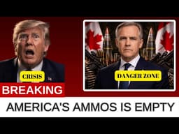 BREAKING: America Is Running Out of Weapons — And Canada Is Next in Line