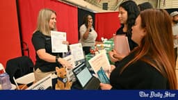 US nonfarm payrolls blow past expectations in August - The Daily Star