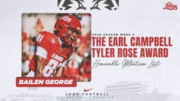 Bailen George Named to Earl Campbell Tyler Rose ...