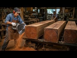 With Just $ 666, He Transformed Ugly, Dilapidated Pieces Of Wood Into Stunning Furniture.
