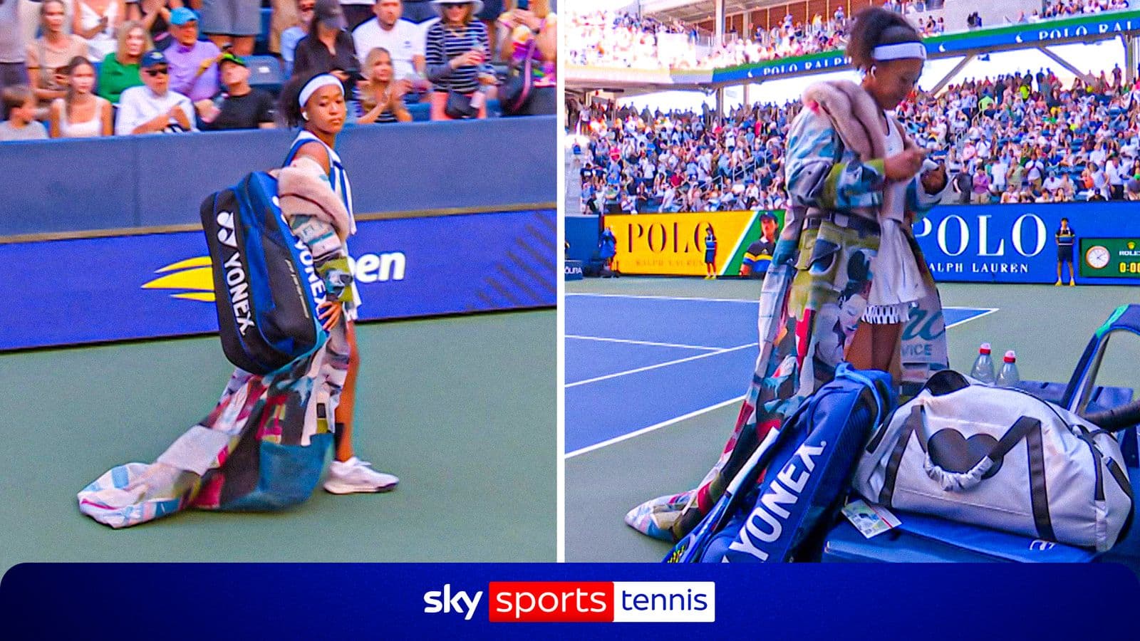 US Open: Osaka shows off latest outfit | Tennis News - Sky Sports
