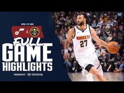 Denver Nuggets SEVENTH-STRAIGHT WIN | Toyota Game Recap vs. UTA 📺