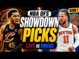 Cavaliers vs Knicks Game 1 DFS Picks: Best DraftKings Showdown Lineup Strategy Tonight