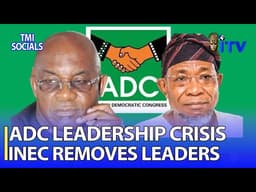 ADC LEADERSHIP CRISIS: INEC removes David Mark as National Chairman and Rauf Aregbesola as Secretary