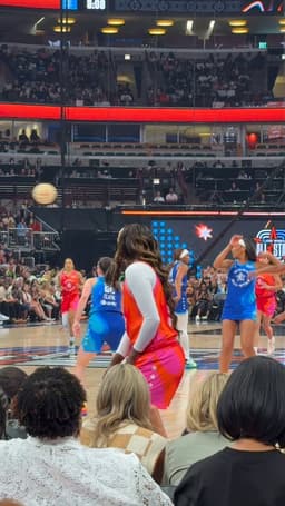 @WNBA: Well Rickea you're safe for now 😅

Dominique Malonga’s first dunk in the WNBA comes in her All-Star ...