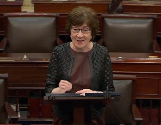From the Senate Floor, Senator Collins Introduces the We Can’t Wait Act 