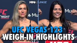 UFC Vegas 123 weigh-in highlights: Prelim fighter fined ...