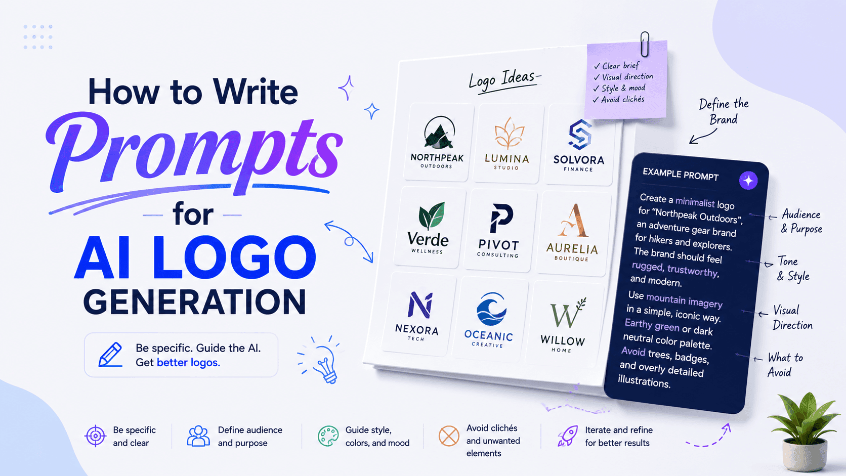 How to Write Prompts for AI Logo Generation (Complete ...