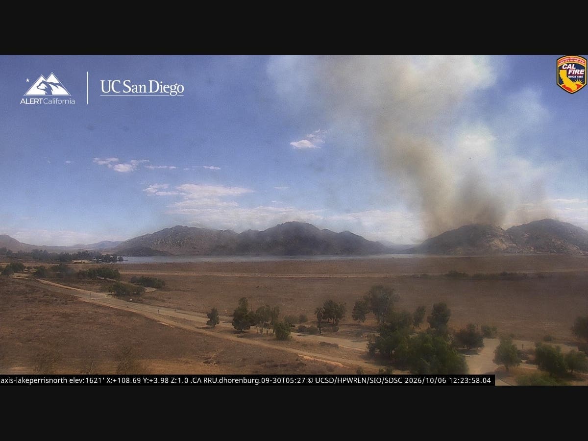 Pico Fire Burns 173 Acres Near Lake Perris
