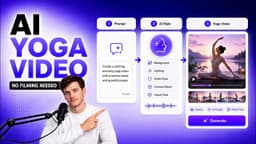 Turn Text Into Pro Yoga Tutorial Videos with AI — No Filming Needed 🤯