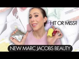 MAKEUP HAUL: NEW MARC JACOBS BEAUTY Full Review & Try on