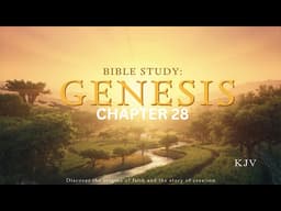 GENESIS CHAPTER 28:  JACOB'S DREAM AT BETHEL & GOD'S ETERNAL PROMISE📖✨BIBLE COMMENTARY