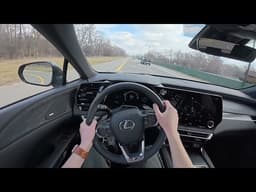 2025 Lexus RX 500h F Sport Performance Review | POV Test Drive