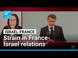War in the Middle-East: Israel will reduce French defense imports 'to zero' • FRANCE 24 English