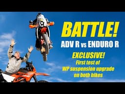 KTM 390 Adventure R vs Enduro R – FIRST WP Suspension Upgrade Test 🔥