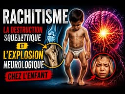 Rachitisme La Destruction Squelettique et l'Explosion Neurologique chez l'Enfant