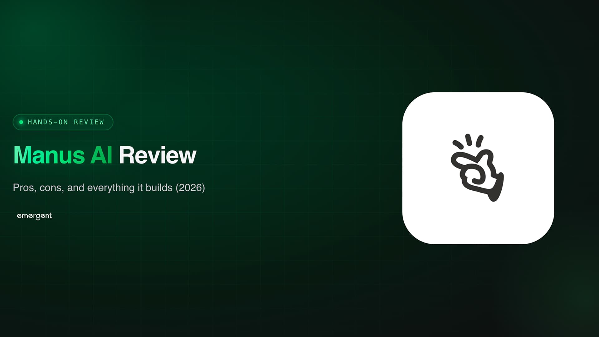 Manus AI Review: Pros, Cons, and Everything It Builds ...