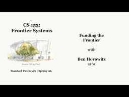 Ben Horowitz from a16z on Venture Capital Systems, Network Effects, and Culture in the AI Era