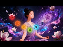 Open All 7 Chakras • Aura Cleansing & Get Rid Of ALL Negativity • Stop Overthinking Now