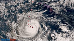 Lowell will impact the western Hawaiian Islands after Labor Day while Marie flings some rare September rain toward SoCal