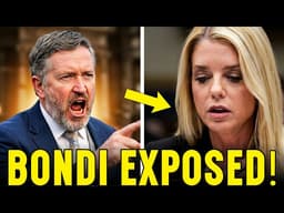 Rep. Massie SHREDS Bondi Over DOJ Leaking Victim Names While Protecting Billionaires