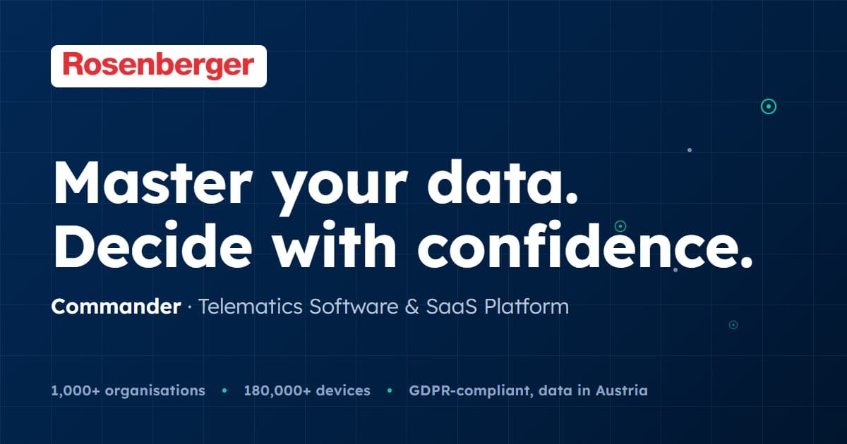 Construction Telematics — Commander