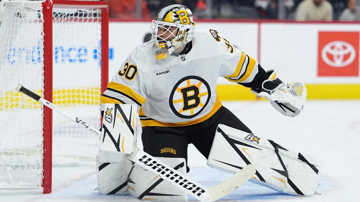 Bruins Breakout Goalie Is Making A Massive Case For ...