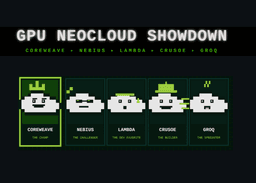 Best GPU Neoclouds 2026: CoreWeave, Nebius, Lambda ...